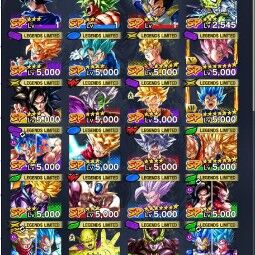 D362-IOS+Android-Nice Account-8 UL(Beast Gohan+Goku Uis+SS4 Gogeta+Turles+SS2 Gohan+Vegito+Super Gogeta)+29 Legends+Vip Equipment+SS3 Vegeta+Rose Zenkai 2